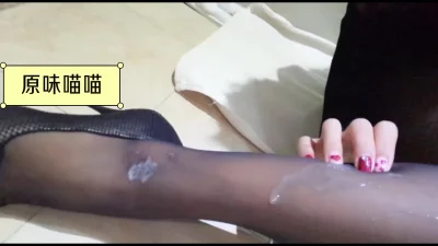 原味黑丝高跟鞋自慰